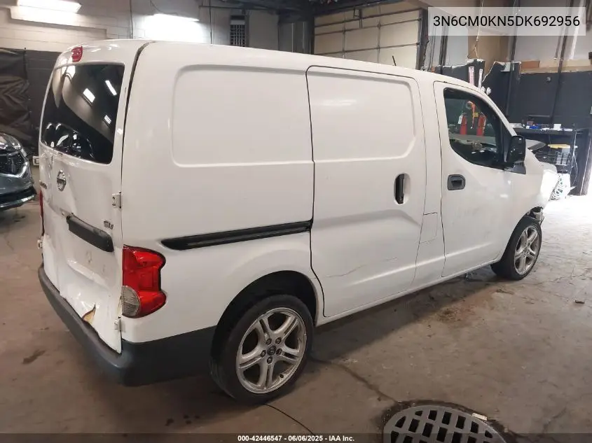 2013 Nissan Nv200 Sv VIN: 3N6CM0KN5DK692956 Lot: 42446547