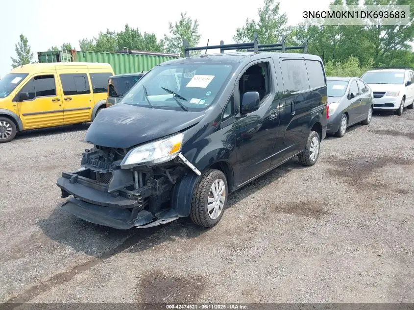 2013 Nissan Nv200 Sv VIN: 3N6CM0KN1DK693683 Lot: 42474521