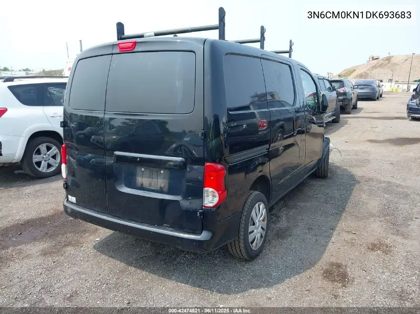 2013 Nissan Nv200 Sv VIN: 3N6CM0KN1DK693683 Lot: 42474521