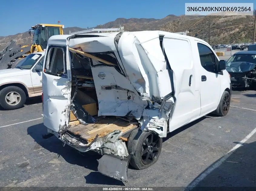 2013 Nissan Nv200 S VIN: 3N6CM0KNXDK692564 Lot: 42498310
