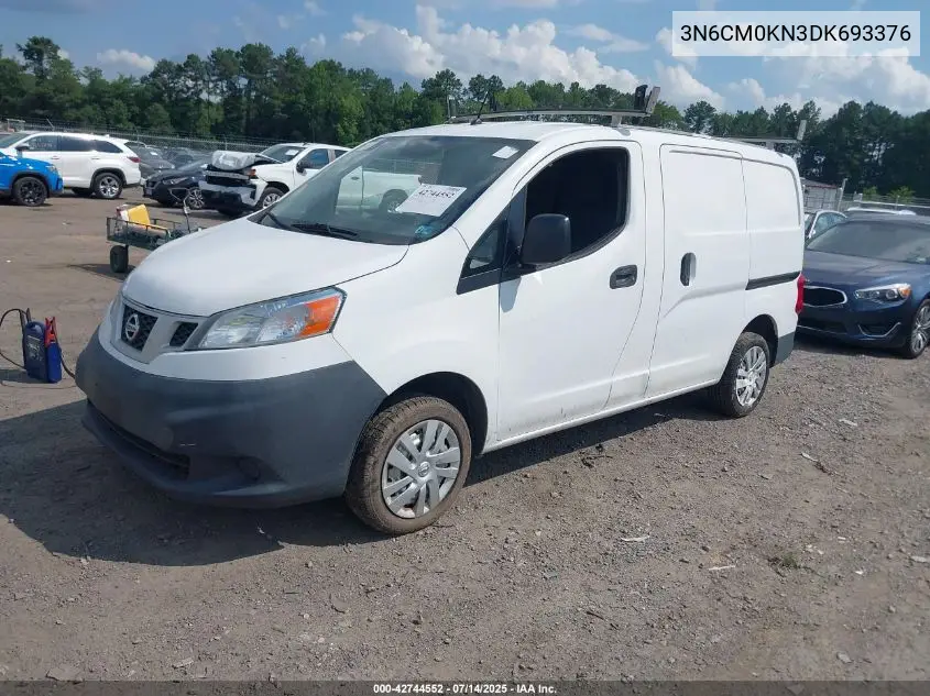 2013 Nissan Nv200 Sv VIN: 3N6CM0KN3DK693376 Lot: 42744552
