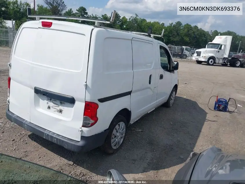 2013 Nissan Nv200 Sv VIN: 3N6CM0KN3DK693376 Lot: 42744552