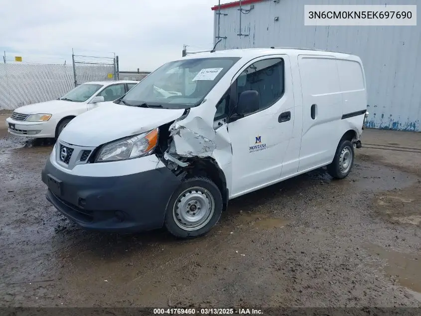 2014 Nissan Nv200 S/Sv VIN: 3N6CM0KN5EK697690 Lot: 41769460