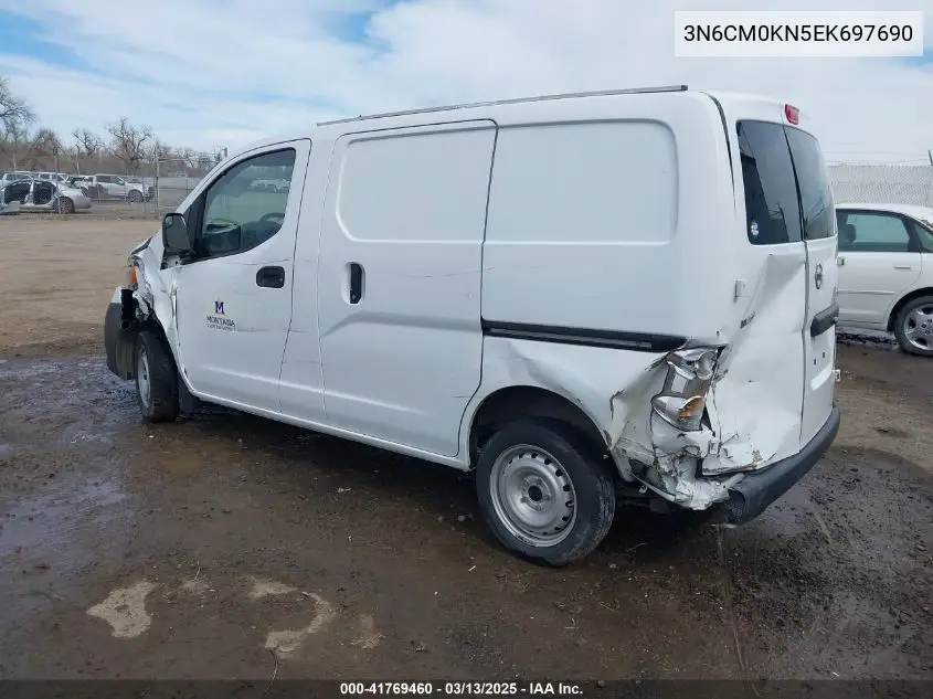 2014 Nissan Nv200 S/Sv VIN: 3N6CM0KN5EK697690 Lot: 41769460