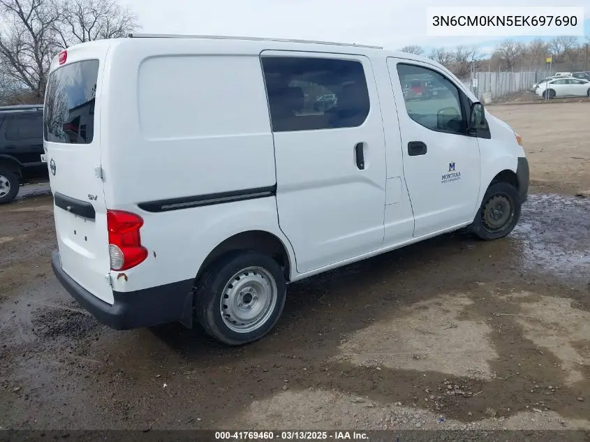 2014 Nissan Nv200 S/Sv VIN: 3N6CM0KN5EK697690 Lot: 41769460