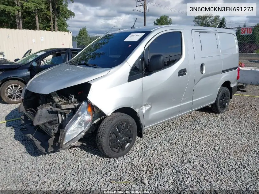 2014 Nissan Nv200 Sv VIN: 3N6CM0KN3EK691273 Lot: 42413082