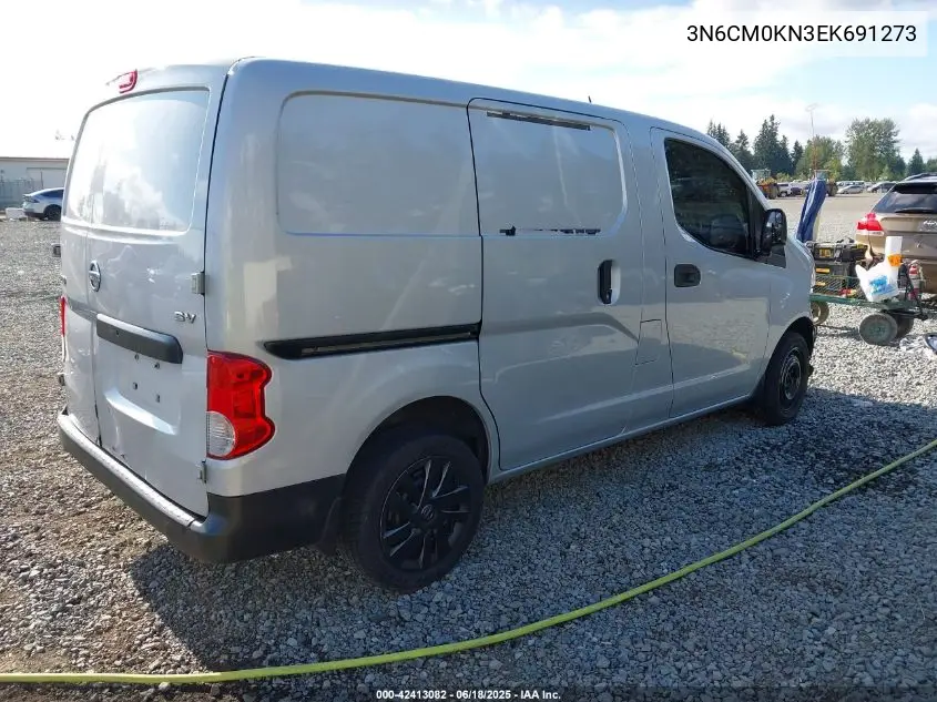 2014 Nissan Nv200 Sv VIN: 3N6CM0KN3EK691273 Lot: 42413082