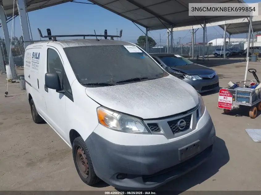 2014 Nissan Nv200 S VIN: 3N6CM0KN8EK699854 Lot: 42582123