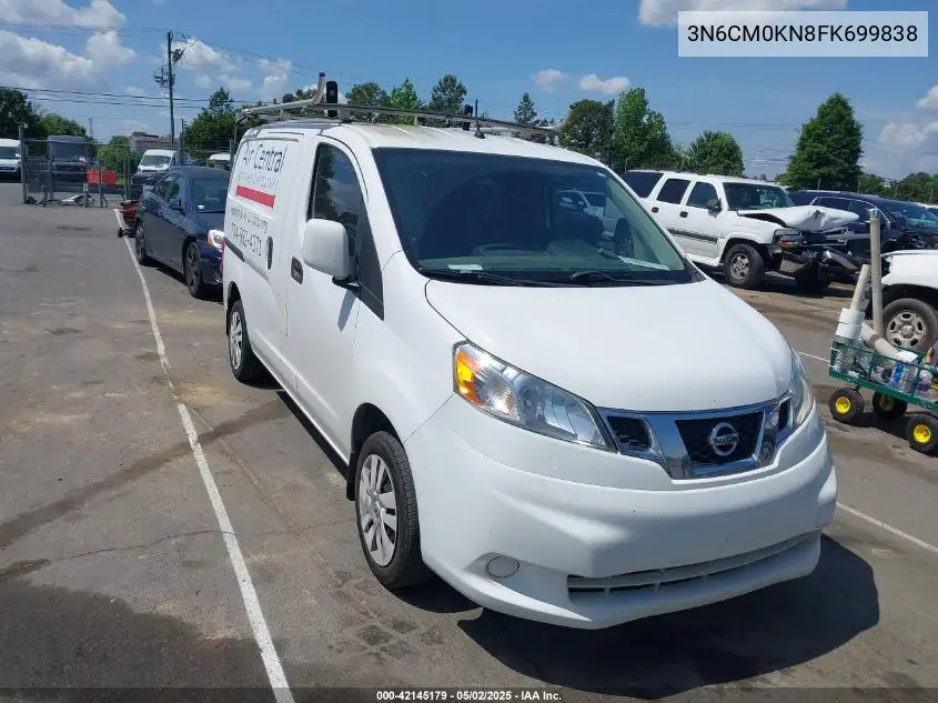 2015 Nissan Nv200 Sv VIN: 3N6CM0KN8FK699838 Lot: 42145179