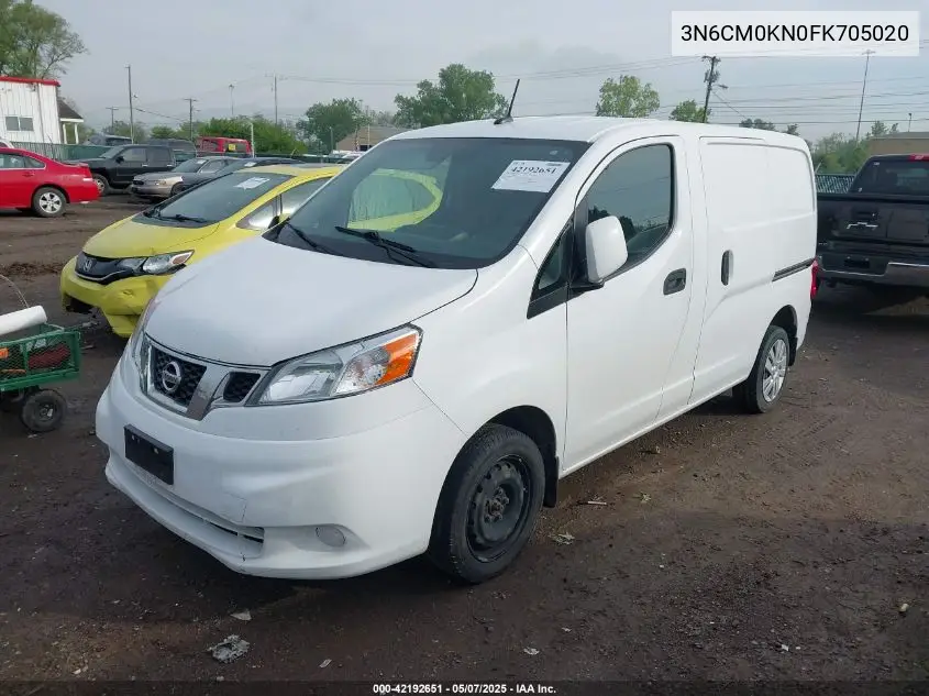 2015 Nissan Nv200 Sv VIN: 3N6CM0KN0FK705020 Lot: 42192651