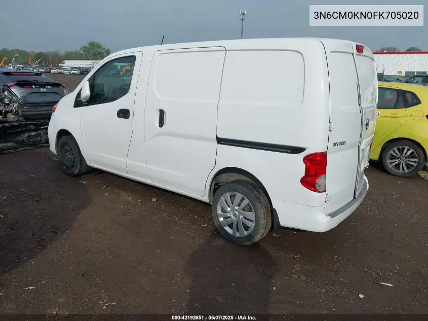 2015 Nissan Nv200 Sv VIN: 3N6CM0KN0FK705020 Lot: 42192651