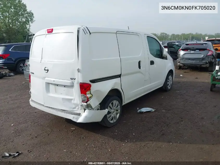 2015 Nissan Nv200 Sv VIN: 3N6CM0KN0FK705020 Lot: 42192651