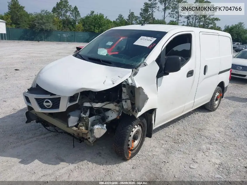 2015 Nissan Nv200 S VIN: 3N6CM0KN3FK704766 Lot: 42233456