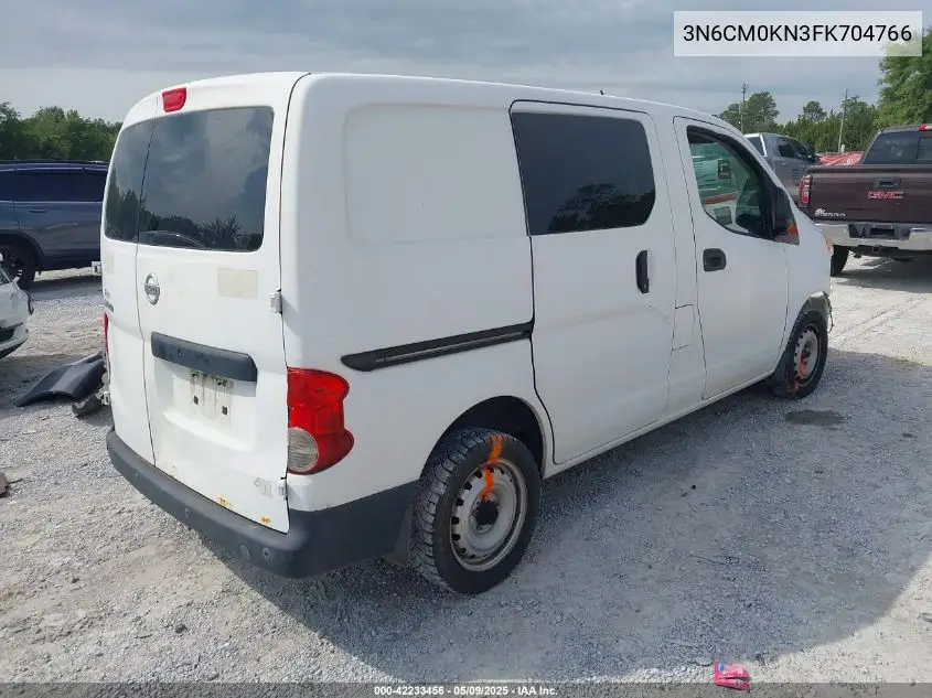 2015 Nissan Nv200 S VIN: 3N6CM0KN3FK704766 Lot: 42233456