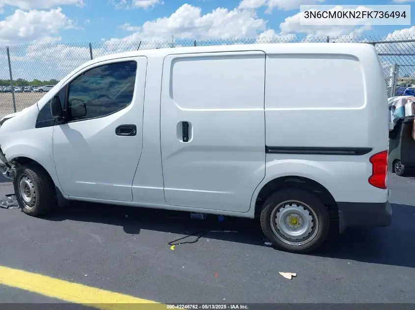 2015 Nissan Nv200 S VIN: 3N6CM0KN2FK736494 Lot: 42246762
