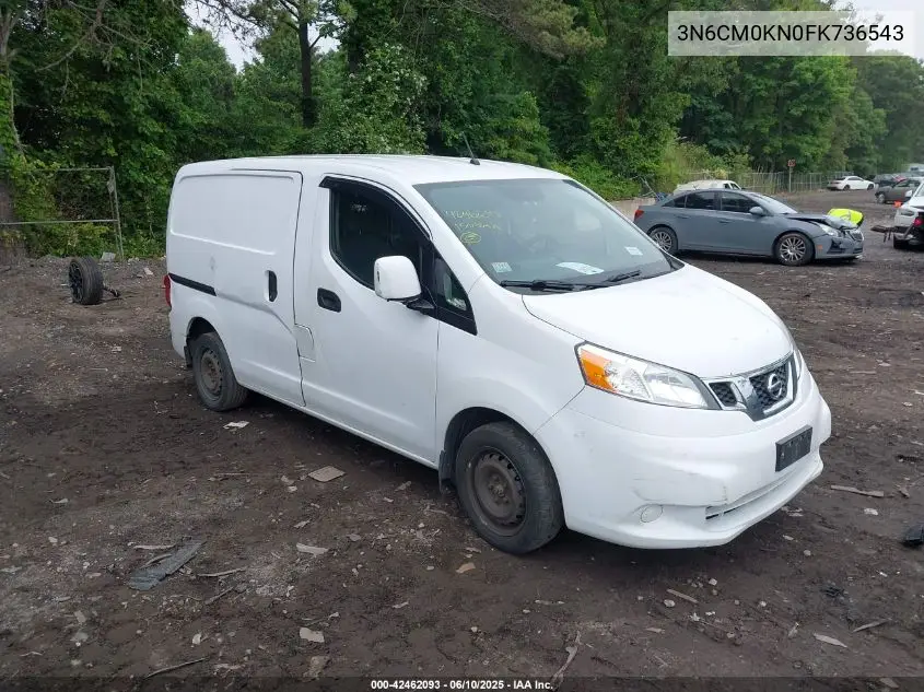 2015 Nissan Nv200 Sv VIN: 3N6CM0KN0FK736543 Lot: 42462093