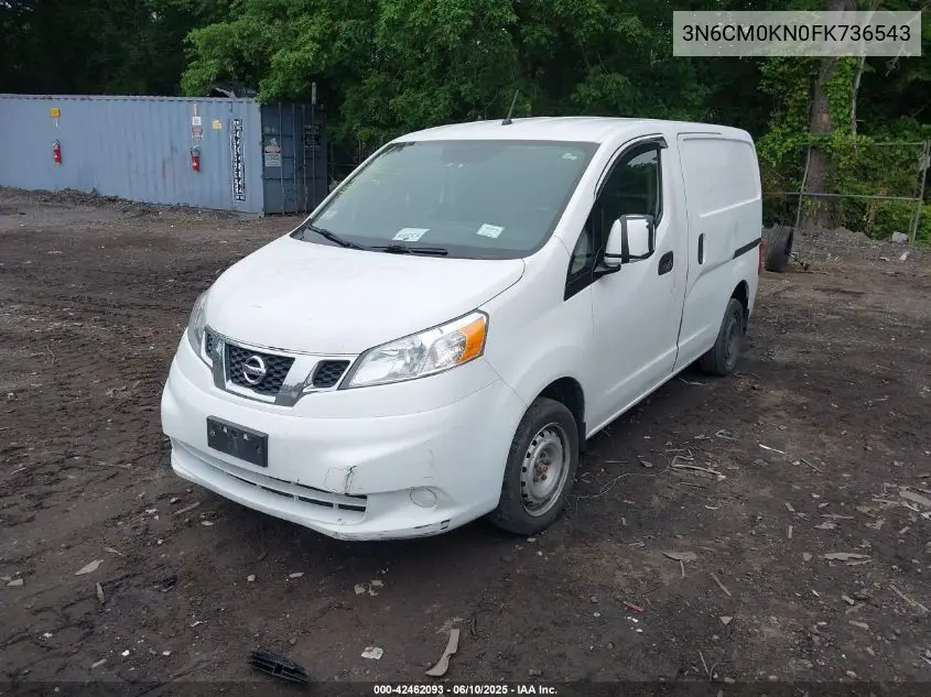 2015 Nissan Nv200 Sv VIN: 3N6CM0KN0FK736543 Lot: 42462093
