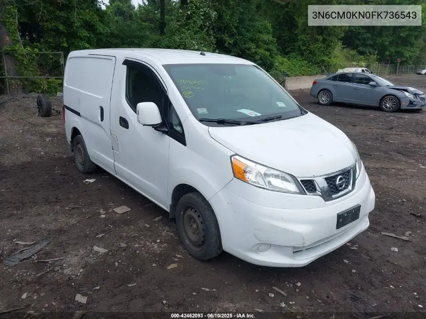 2015 Nissan Nv200 Sv VIN: 3N6CM0KN0FK736543 Lot: 42462093