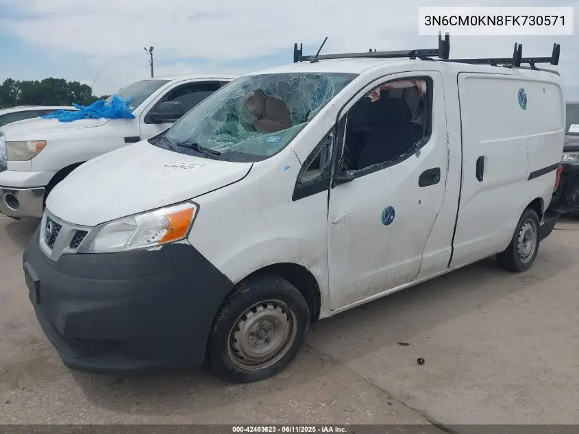 2015 Nissan Nv200 Sv VIN: 3N6CM0KN8FK730571 Lot: 42463623