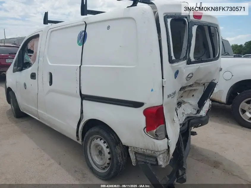 2015 Nissan Nv200 Sv VIN: 3N6CM0KN8FK730571 Lot: 42463623