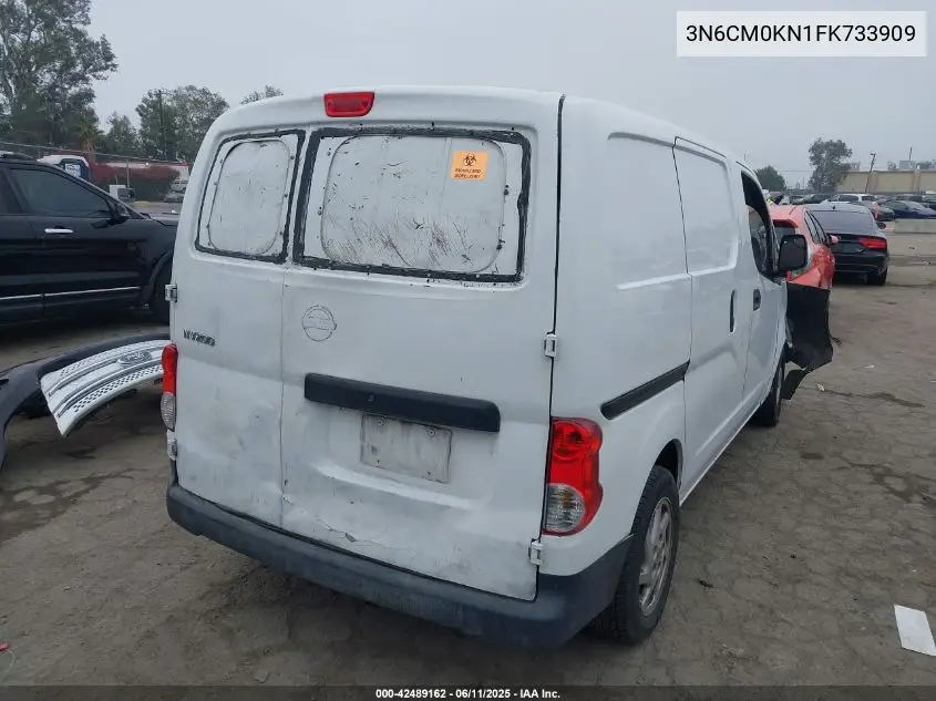 2015 Nissan Nv200 S VIN: 3N6CM0KN1FK733909 Lot: 42489162