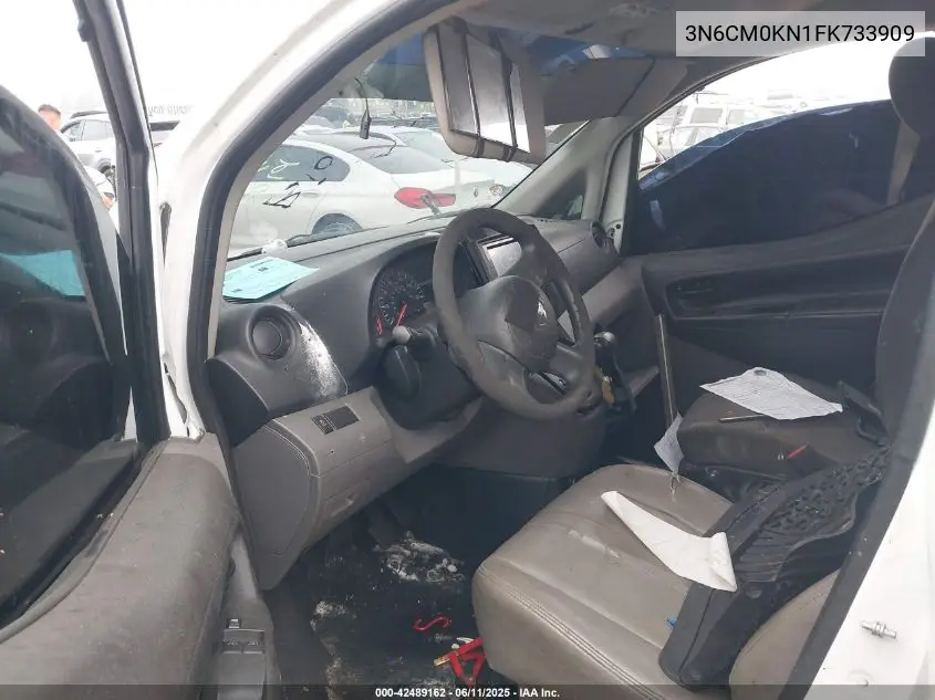 2015 Nissan Nv200 S VIN: 3N6CM0KN1FK733909 Lot: 42489162