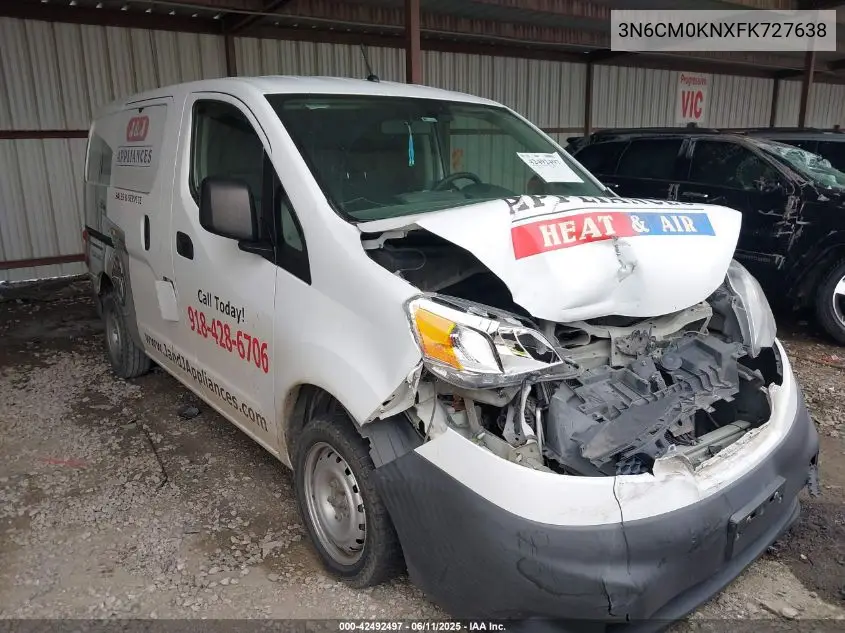 2015 Nissan Nv200 Sv VIN: 3N6CM0KNXFK727638 Lot: 42492497
