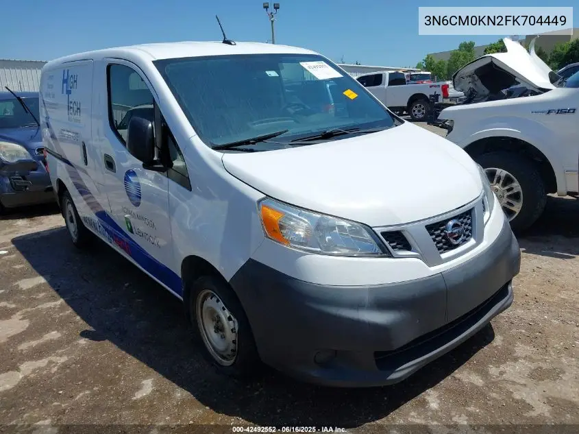 2015 Nissan Nv200 Sv VIN: 3N6CM0KN2FK704449 Lot: 42492552