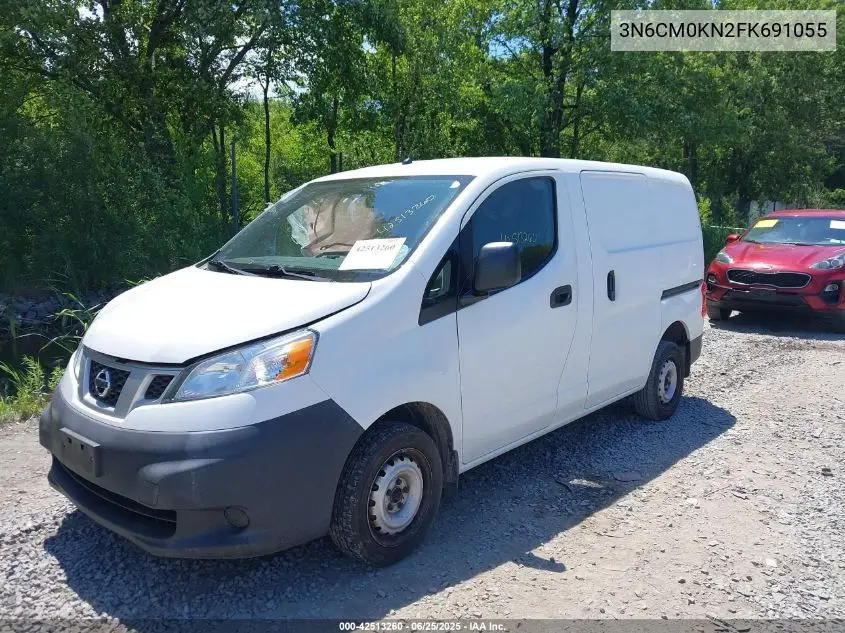 2015 Nissan Nv200 S VIN: 3N6CM0KN2FK691055 Lot: 42513260
