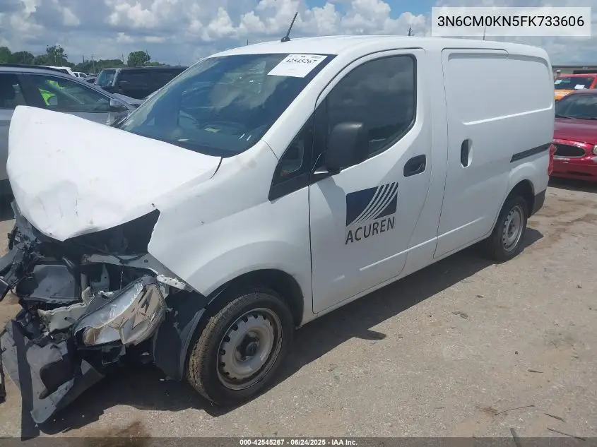 2015 Nissan Nv200 S VIN: 3N6CM0KN5FK733606 Lot: 42545267