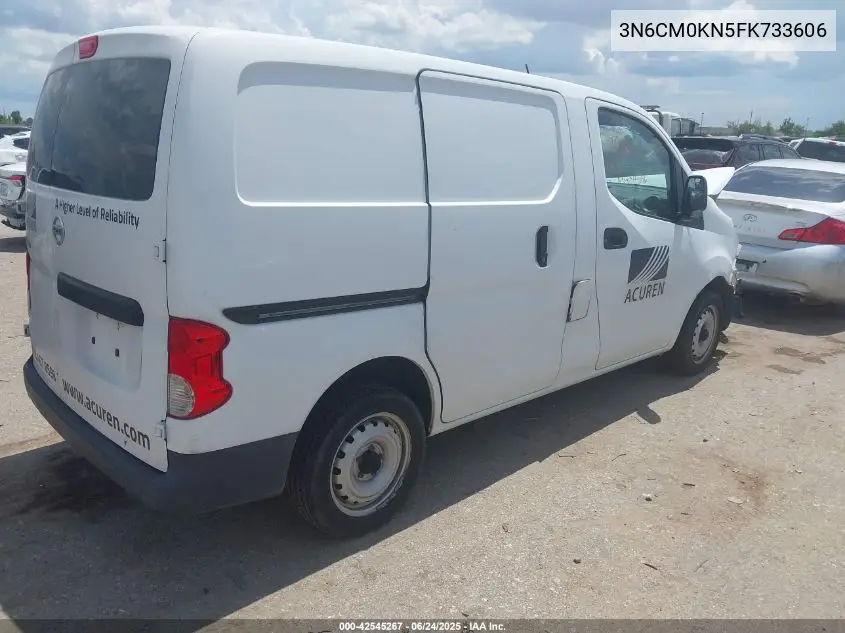 2015 Nissan Nv200 S VIN: 3N6CM0KN5FK733606 Lot: 42545267