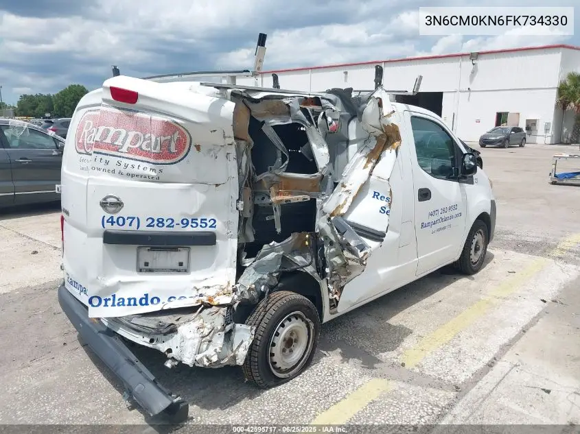 2015 Nissan Nv200 S VIN: 3N6CM0KN6FK734330 Lot: 42595717