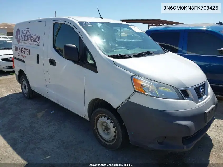 2015 Nissan Nv200 S VIN: 3N6CM0KN8FK708425 Lot: 42595760