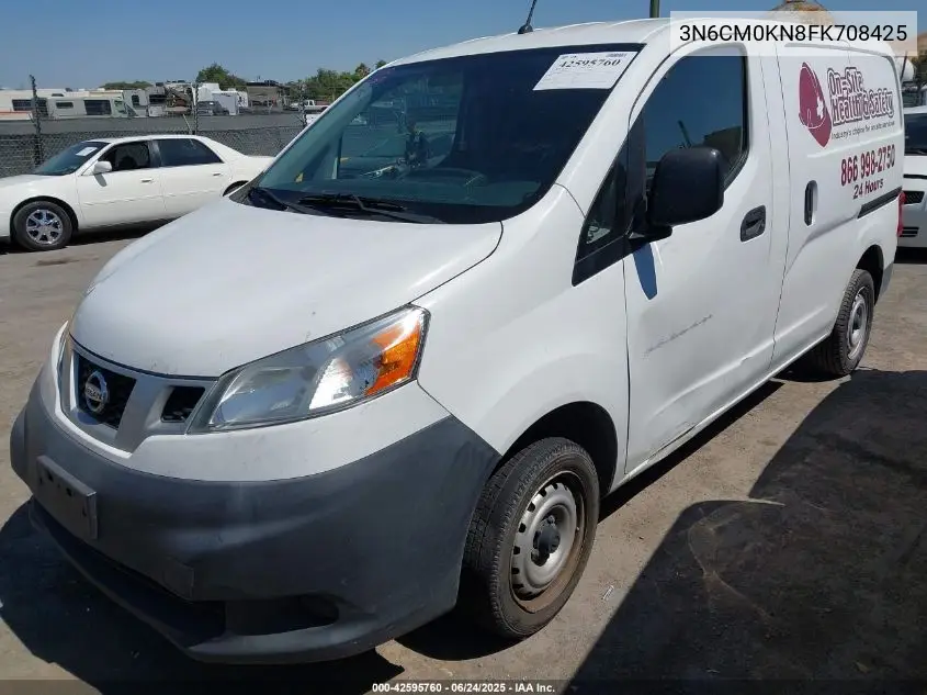 2015 Nissan Nv200 S VIN: 3N6CM0KN8FK708425 Lot: 42595760