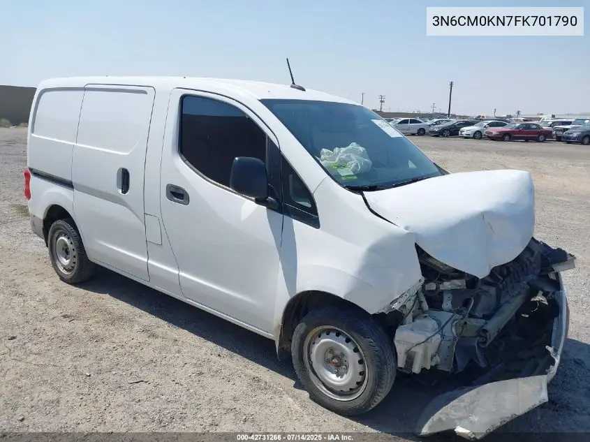 2015 Nissan Nv200 Sv VIN: 3N6CM0KN7FK701790 Lot: 42731266