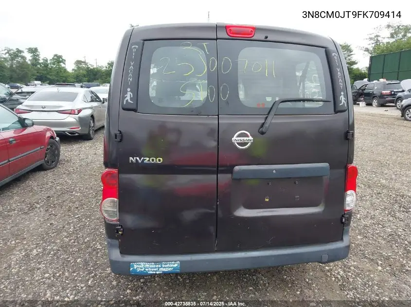 2015 Nissan Nv200 Taxi VIN: 3N8CM0JT9FK709414 Lot: 42735835