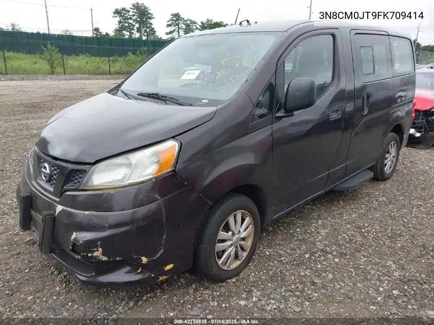 2015 Nissan Nv200 Taxi VIN: 3N8CM0JT9FK709414 Lot: 42735835