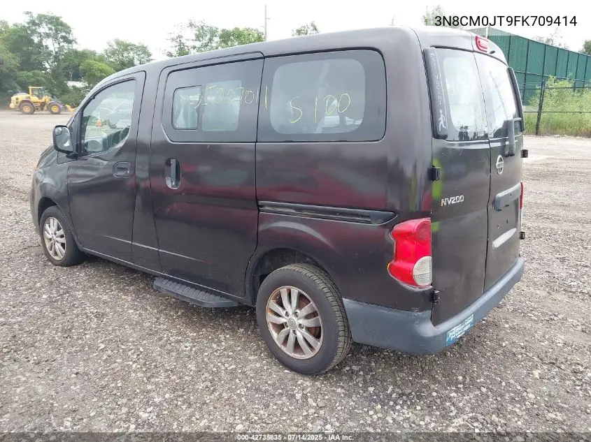 2015 Nissan Nv200 Taxi VIN: 3N8CM0JT9FK709414 Lot: 42735835