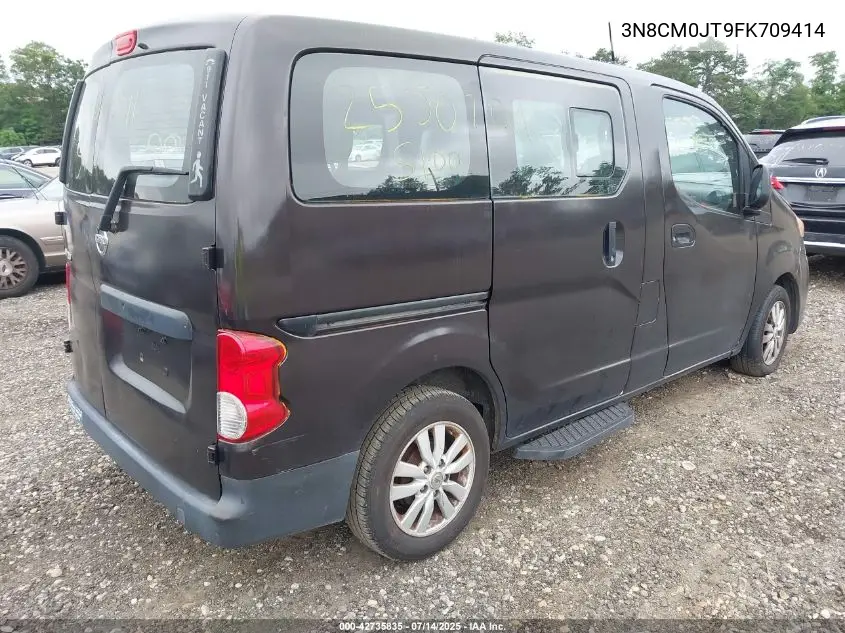 2015 Nissan Nv200 Taxi VIN: 3N8CM0JT9FK709414 Lot: 42735835