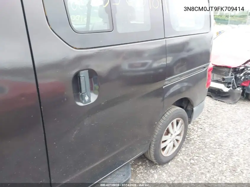 2015 Nissan Nv200 Taxi VIN: 3N8CM0JT9FK709414 Lot: 42735835