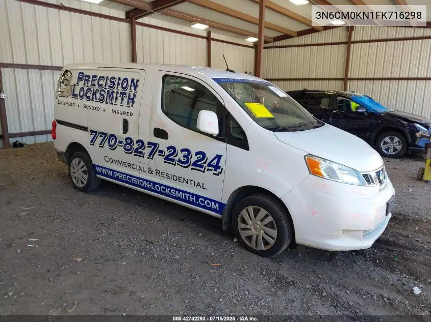 2015 Nissan Nv200 Sv VIN: 3N6CM0KN1FK716298 Lot: 42742293