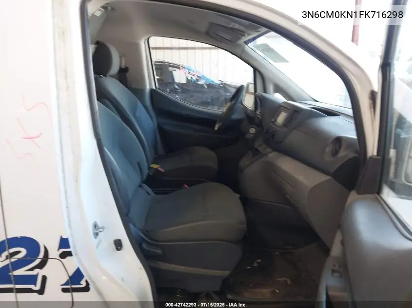 2015 Nissan Nv200 Sv VIN: 3N6CM0KN1FK716298 Lot: 42742293