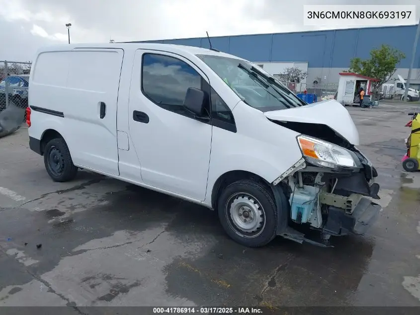 2016 Nissan Nv200 Sv VIN: 3N6CM0KN8GK693197 Lot: 41786914