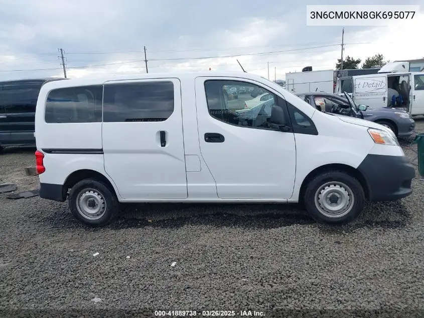 2016 Nissan Nv200 S/Sv VIN: 3N6CM0KN8GK695077 Lot: 41889738