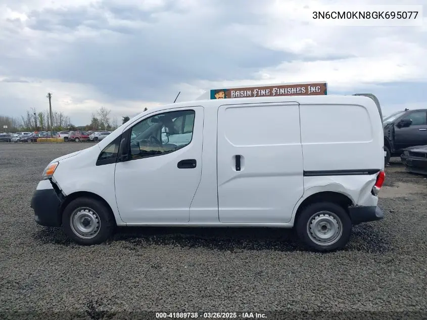 2016 Nissan Nv200 S/Sv VIN: 3N6CM0KN8GK695077 Lot: 41889738
