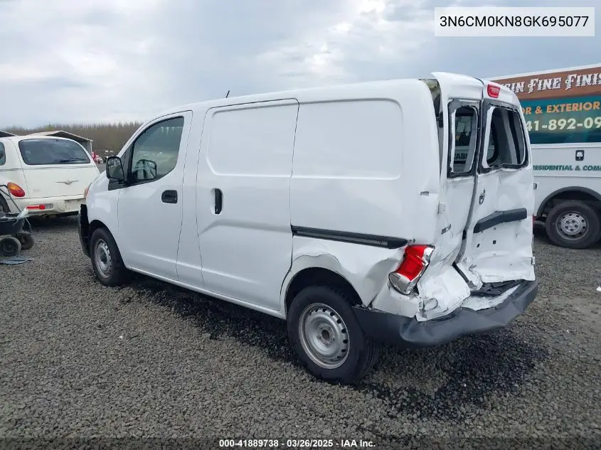 2016 Nissan Nv200 S/Sv VIN: 3N6CM0KN8GK695077 Lot: 41889738