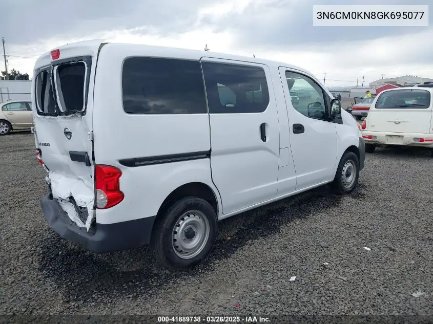 2016 Nissan Nv200 S/Sv VIN: 3N6CM0KN8GK695077 Lot: 41889738