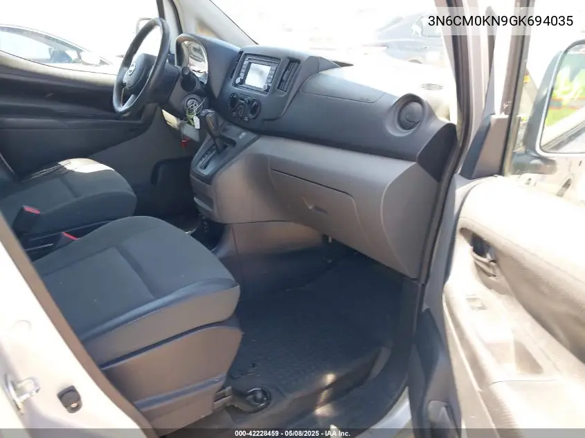 2016 Nissan Nv200 Sv VIN: 3N6CM0KN9GK694035 Lot: 42228459