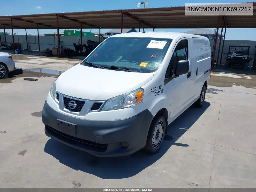 2016 Nissan Nv200 S VIN: 3N6CM0KN1GK697267 Lot: 42391752