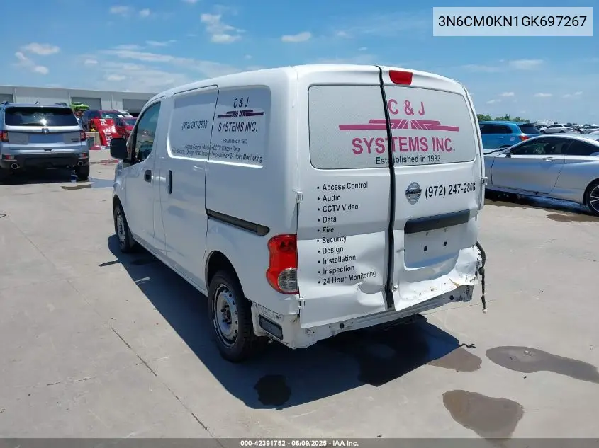2016 Nissan Nv200 S VIN: 3N6CM0KN1GK697267 Lot: 42391752